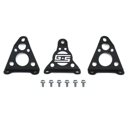 GrimmSpeed Front Mount Intercooler Kit - Raw Core with Red Piping - 2008-14 Subaru STI GRM090227