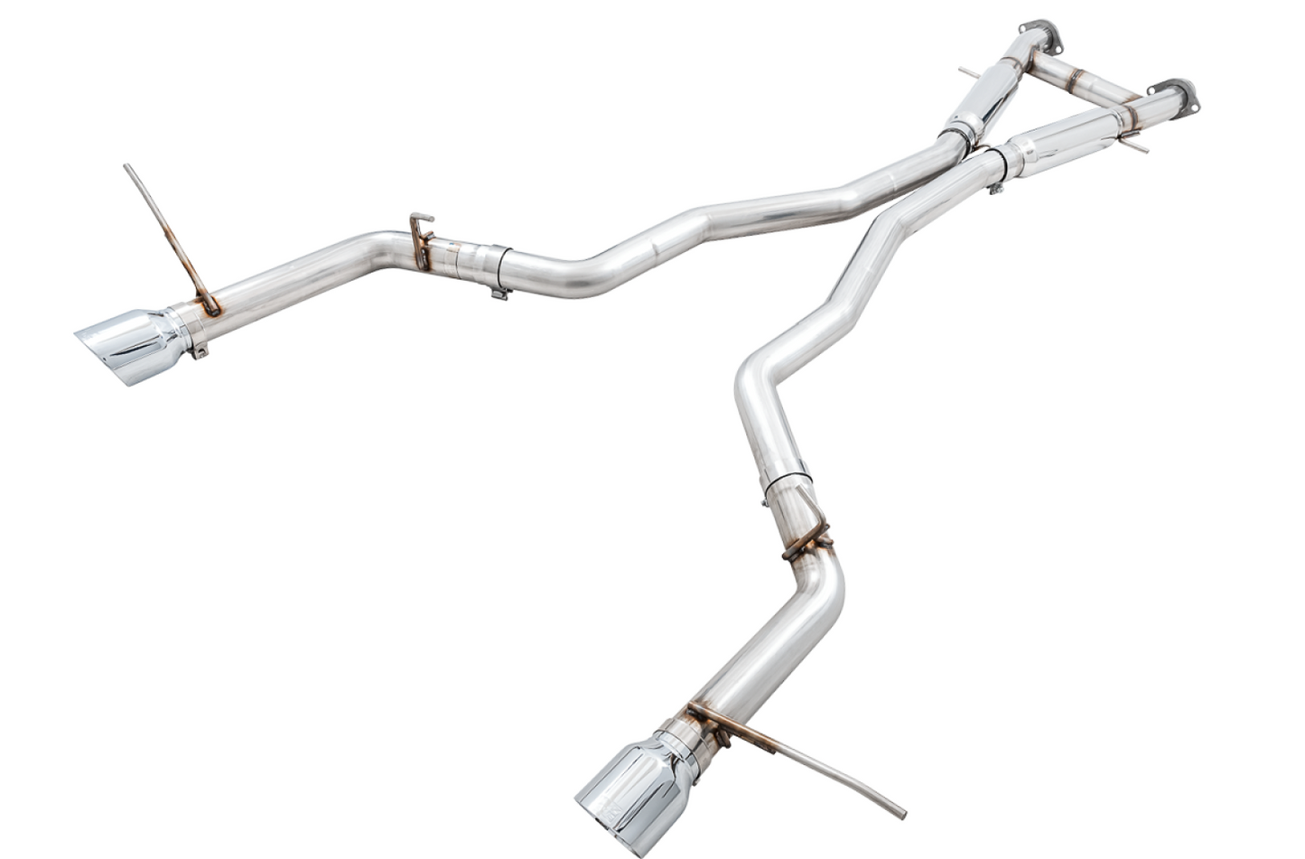 AWE Tuning Track Edition Exhaust for Jeep Grand Cherokee SRT - Chrome Silver Tips 3020-32061