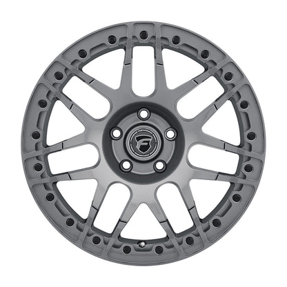 Forgestar 15x10 F14 Beadlock 5x115 ET22 BS6.4 Gloss ANT 78.1 Wheel F283B0071640