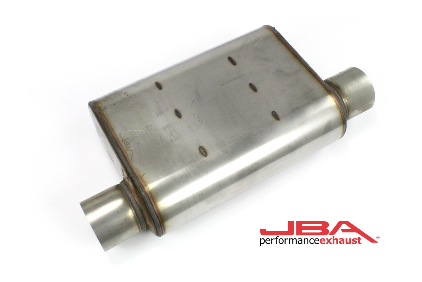 JBA Chambered 3" Muffler 304 SS Offset/Offset same side 40-301301
