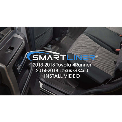 SMARTLINER Custom Fit Floor Liners For 2013-2026 Toyota 4Runner (5 Passenger Model without Sliding Rear Tray)