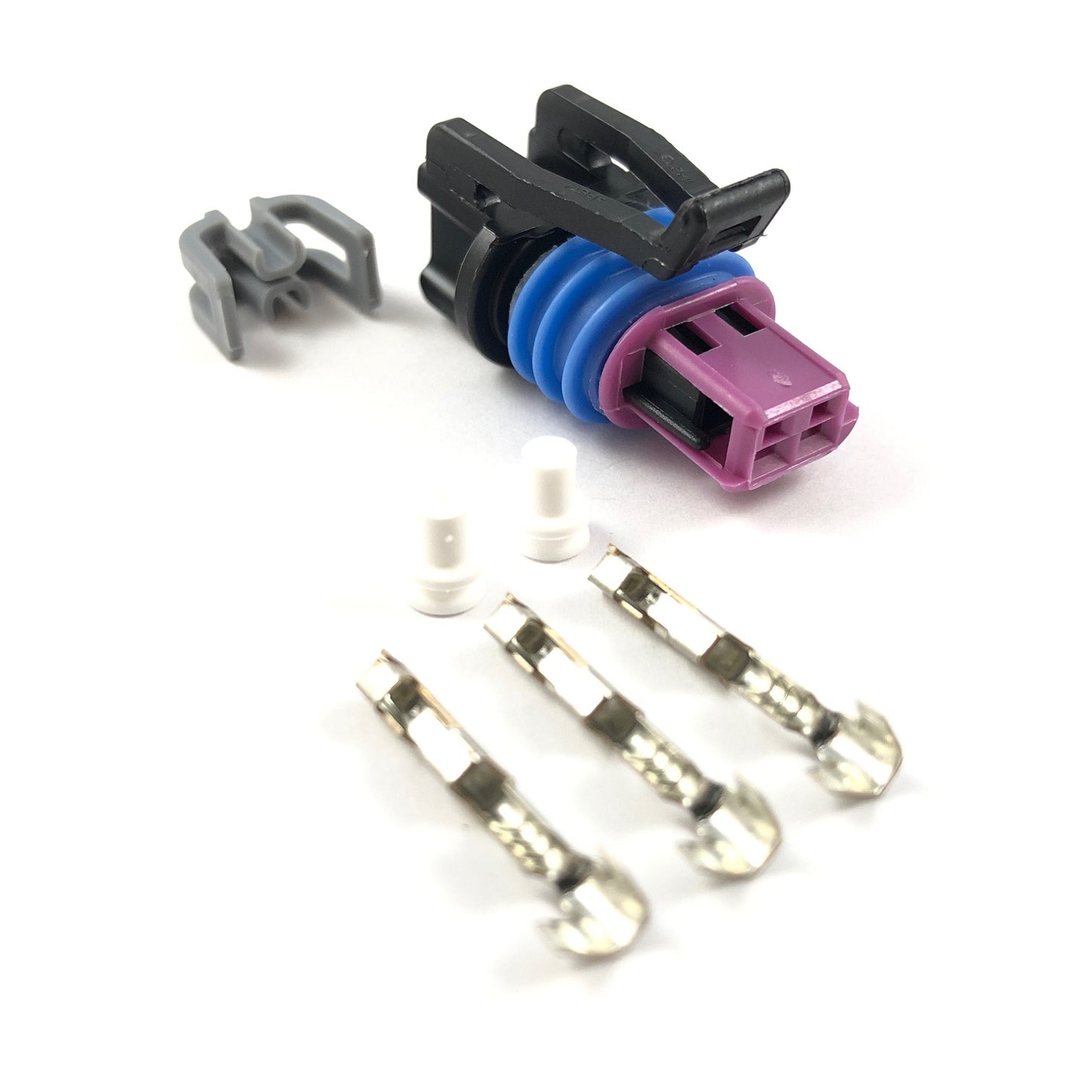 GM Delphi 2-Pin Coolant Water Temperature Sensor Connector Plug Kit