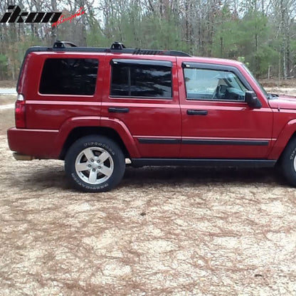 2006-2010 Jeep Commander OE Style Black Roof Rack Cross Bar Aluminum