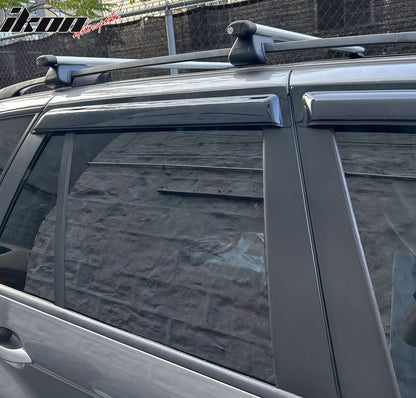Universal Silver Roof Rack Cross Bar Cargo Luggage Carrier Aluminum