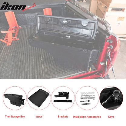 2007-2018 Silverado Sierra Truck Storage Box Toolbox Driver Passenger