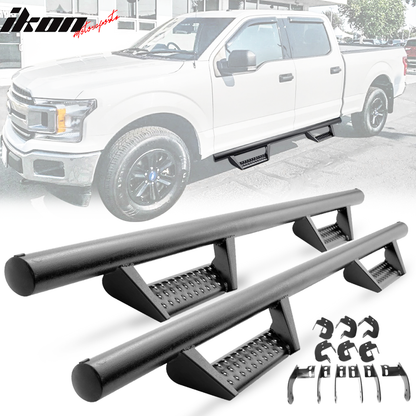 2015-2022 Ford F-150 Super Crew Cab BCK Style Running Boards Nerf Bars