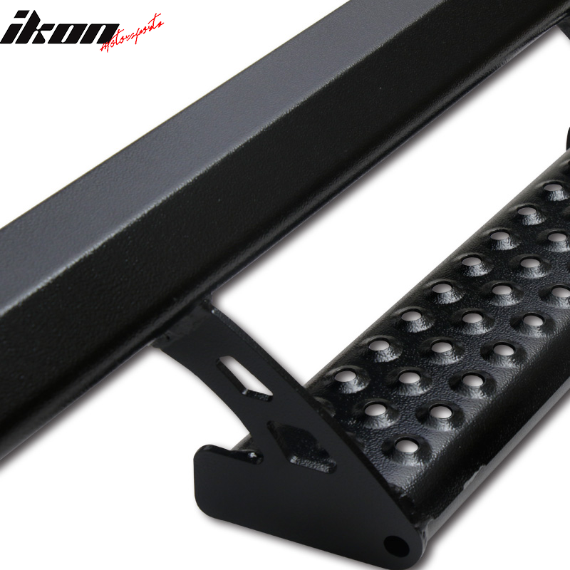 2005-2022 Toyota Tacoma Double Cab OE Style Black Running Boards Steel