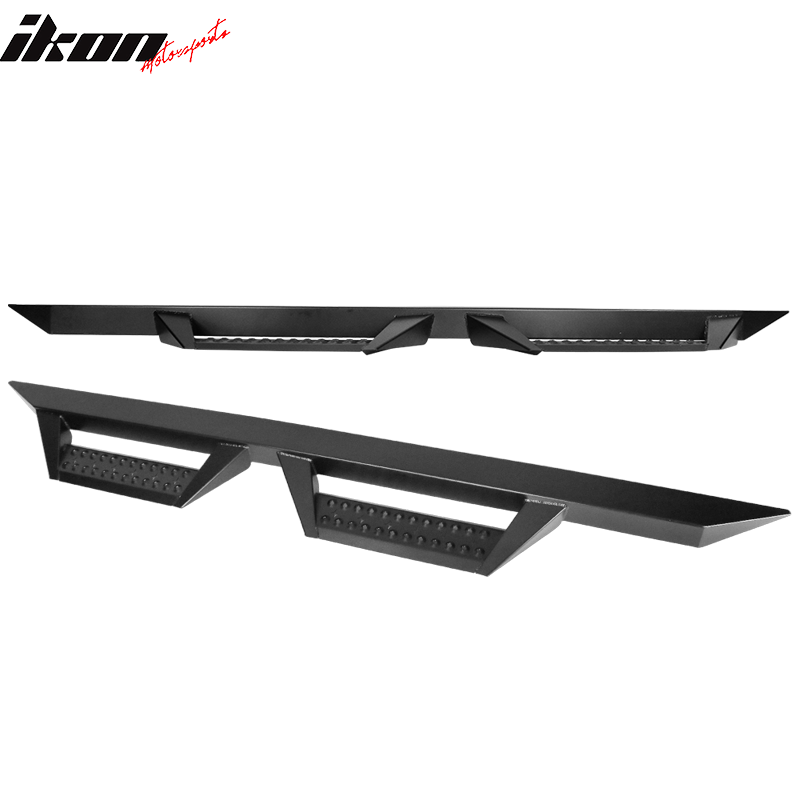 2005-2022 Toyota Tacoma Access Cab BZ Black Running Board Side Steps