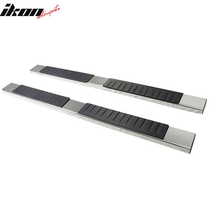 2007-2018 Chevy Silverado GMC Sierra 1500 Chrome Running Board Steel