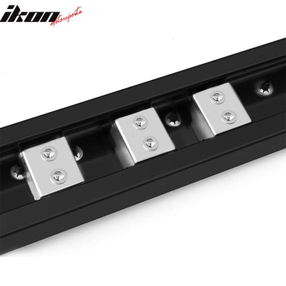 Fits 04-10 Dodge Durango Ram Black Step Bars Running Boards 78in Pair