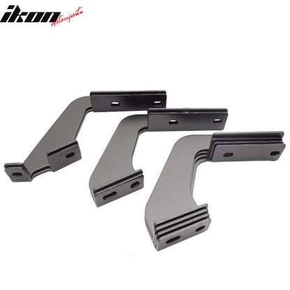 2007-2021 Toyota Tundra Double Cab OE Silver Running Boards Aluminum