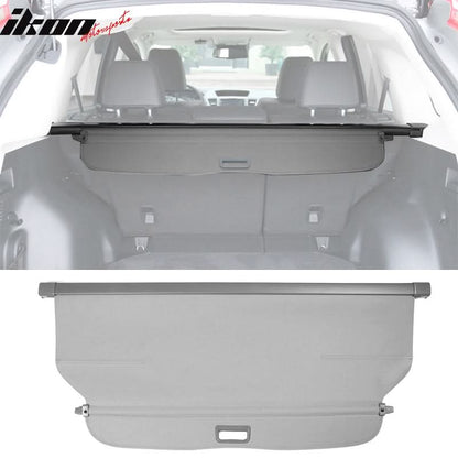 2012-2016 Honda CR-V OE Rear Luggage Cargo Cover Vinly Aluminum Rod
