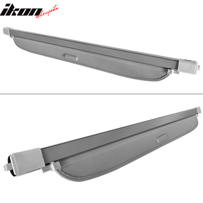 2007-2017 Jeep Compass Patriot Tonneau Cargo Cover Retractable Shade
