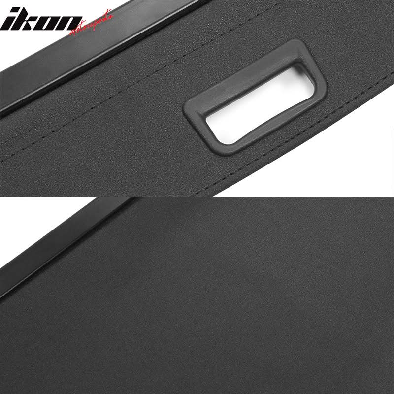 2017-2022 Kia Niro 4DR Black Rear Trunk Cargo Cover PVC Aluminum Rod