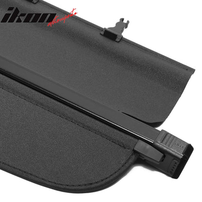 2014-2018 Subaru Forester Manual Black Cargo Cover PVC Aluminum Rod