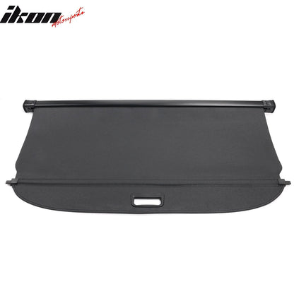 2022-2024 Toyota Corolla Cross Black Rear Cargo Cover PVC Aluminum Rod