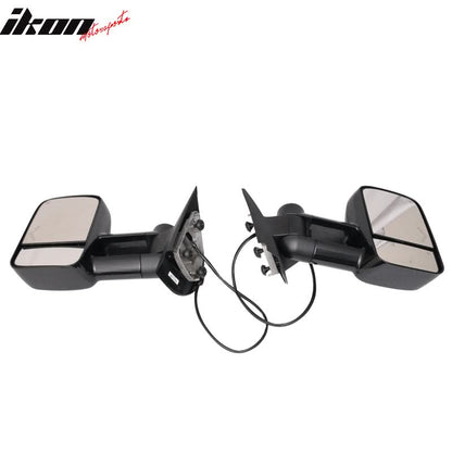 2007-2014 Silverado Sierra Tow Mirrors Power Heated Signal Light 2PC