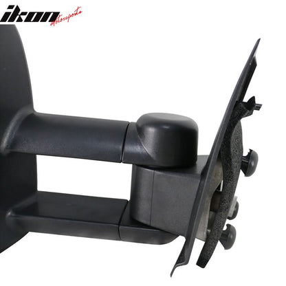 1997-2004 Ford F150 F250 Side Towing Tow Mirrors Manual Non-Heated