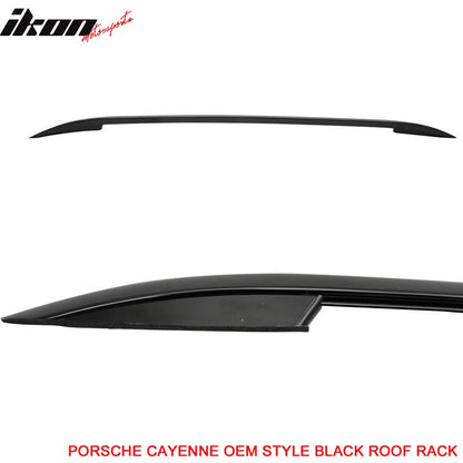 2011-2016 Porsche Cayenne OE Style Black Roof Rack Cross Bar Aluminum