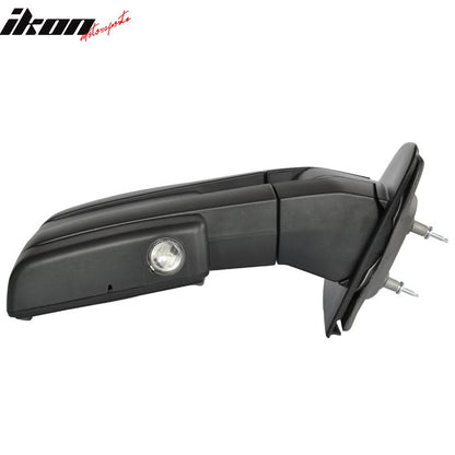 2009-2014Â F150 Tow Mirrors Power Heated Turn Signalddle Light Chrome