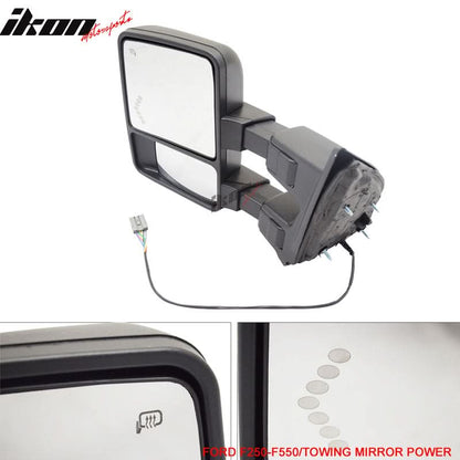 2003-2007Â F250 Side View Mirror Heated Turn Signal Light Arrow Lamp