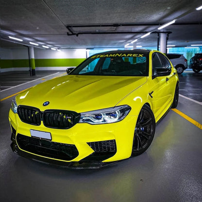 BMW 5 Series F90 M5 GTS Style Carbon Fiber Front Lip Splitter (2019 +)