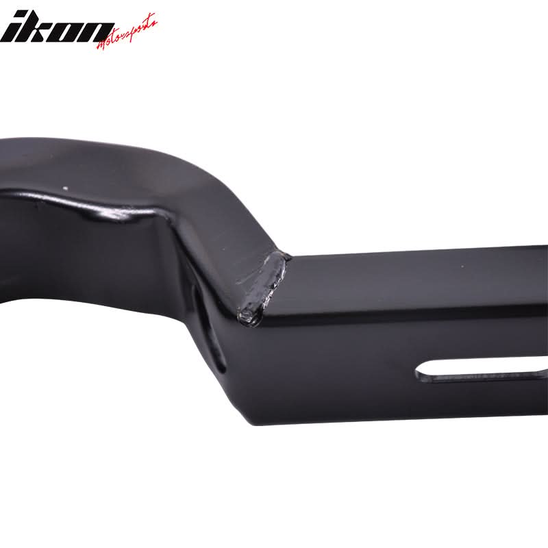 2007-2014 Sierra Double Cab Black Running Board Bracket Aluminum