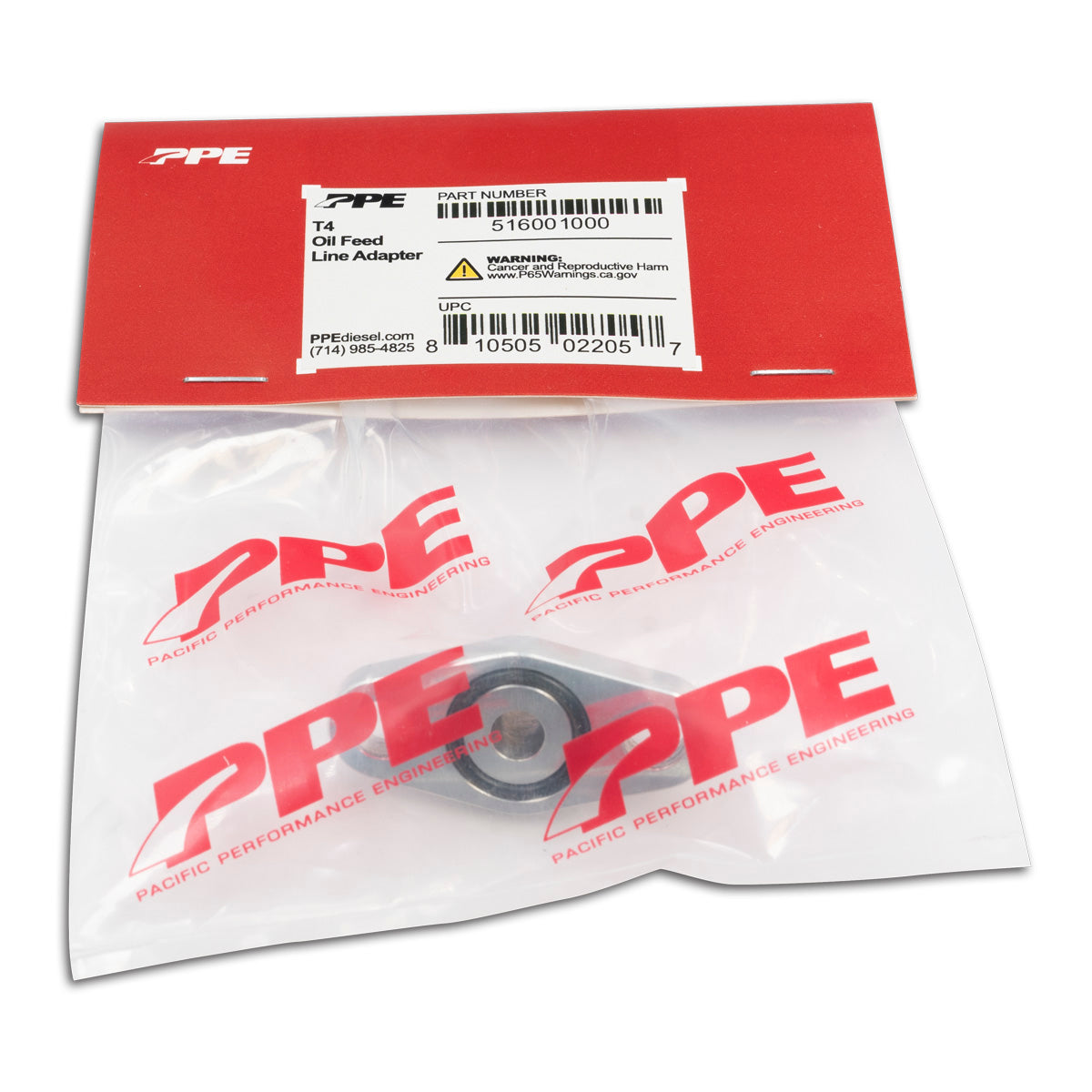 T4 Oil Feed Line Adapter ppepower
