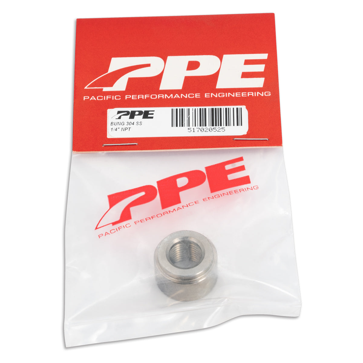 1/4 303 SS Weld on Bung Pacific Performance Engineering