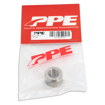1/4 303 SS Weld on Bung Pacific Performance Engineering