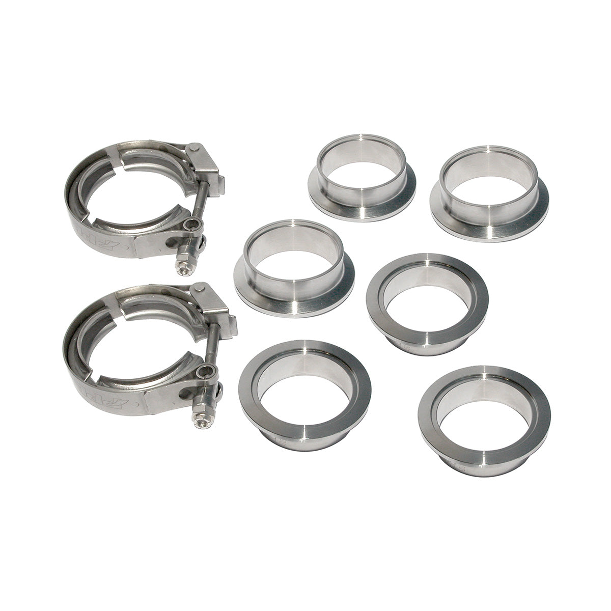 QR 304 Stainless Steel V-Band - 8 Piece Set (2C 3M 3F) (Built To Order) ppepower