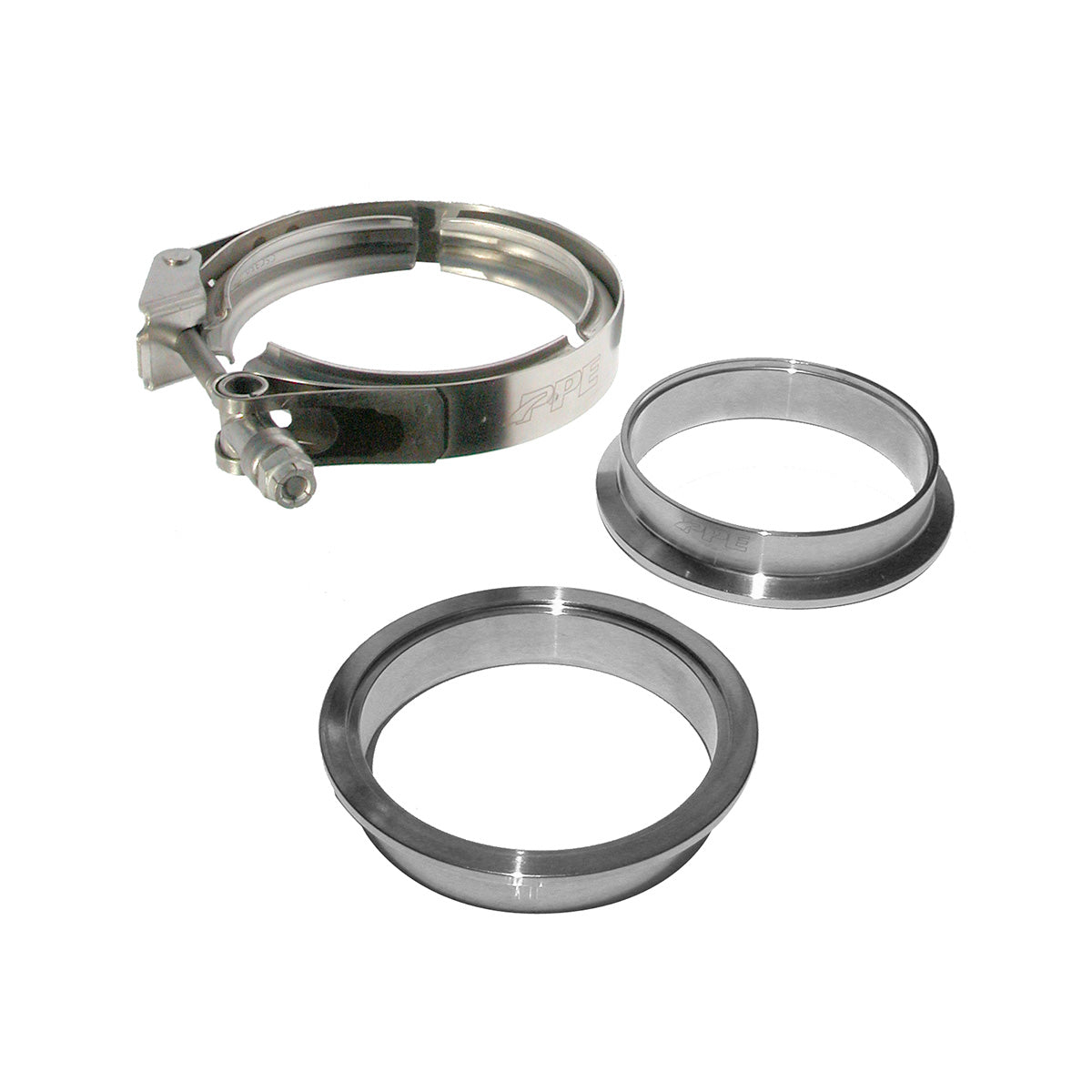 QR 304 Stainless Steel V-Band - 3 Piece Set (1C 1M 1F) (Built To Order) ppepower