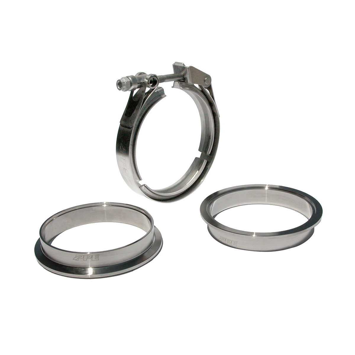 QR 304 Stainless Steel V-Band - 3 Piece Set (1C 1M 1F) (Built To Order) ppepower