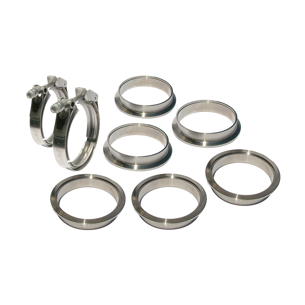 QR 304 Stainless Steel V-Band - 8 Piece Set (2C 3M 3F) (Built To Order) ppepower