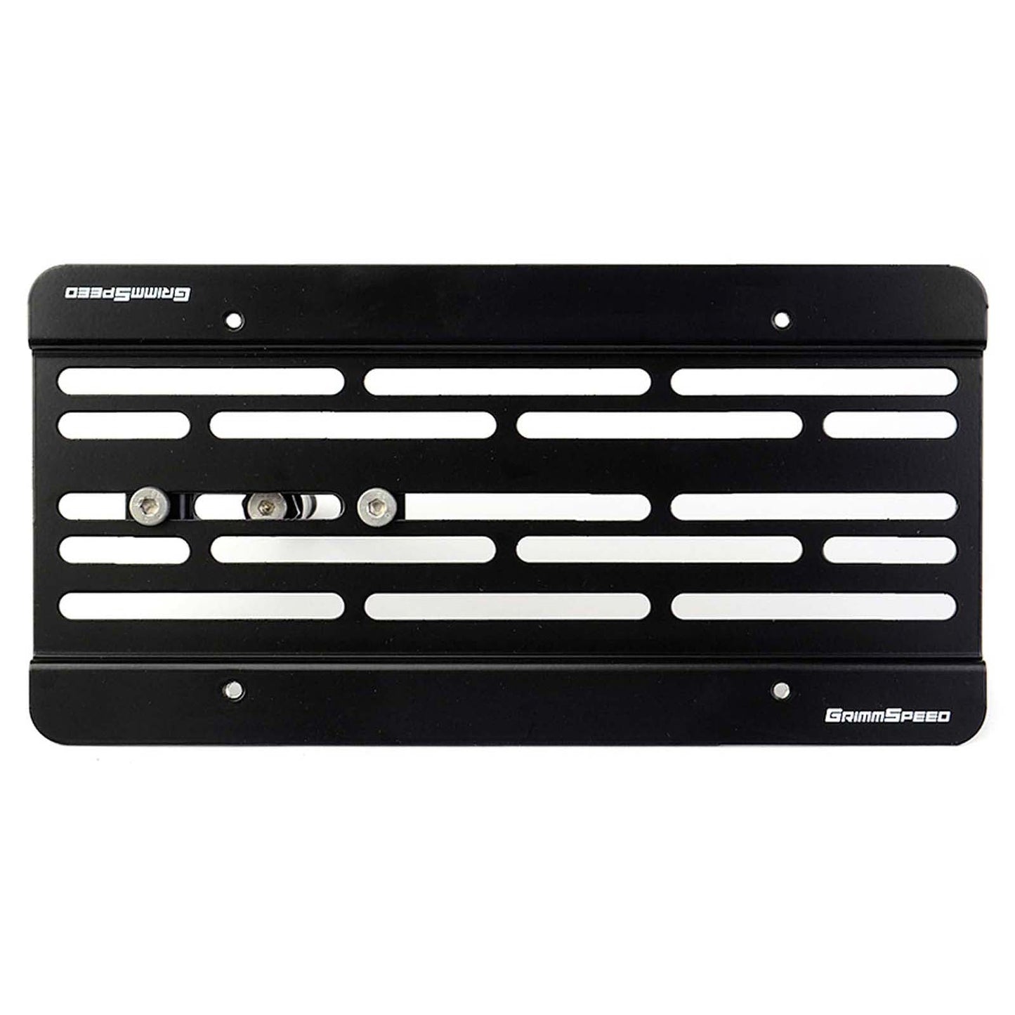 GrimmSpeed License Plate Relocation Kit - 2018+ Subaru WRX, 2018-21 Subaru STI, 2013+ Subaru BRZ, 2017+ Toyota 86 GRM094029