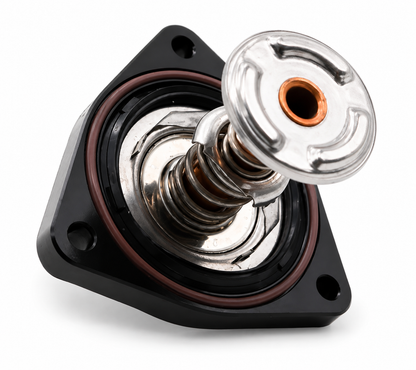 Granatelli GM LT 5.3L/6.2L Black Billet Thermostat Housing w/ 180°F Thermostat – 530180B