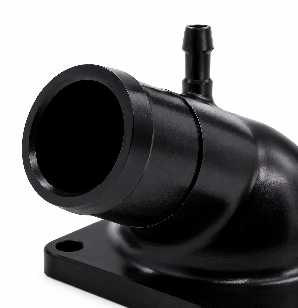 Granatelli GM LT 5.3L/6.2L Black Billet Thermostat Housing w/ 180°F Thermostat – 530180B