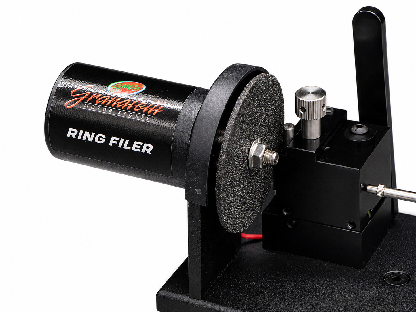 Granatelli Cordless 12V Electric Piston Ring Filer Kit w/ Battery, Charger & Grinding Wheels – 540100