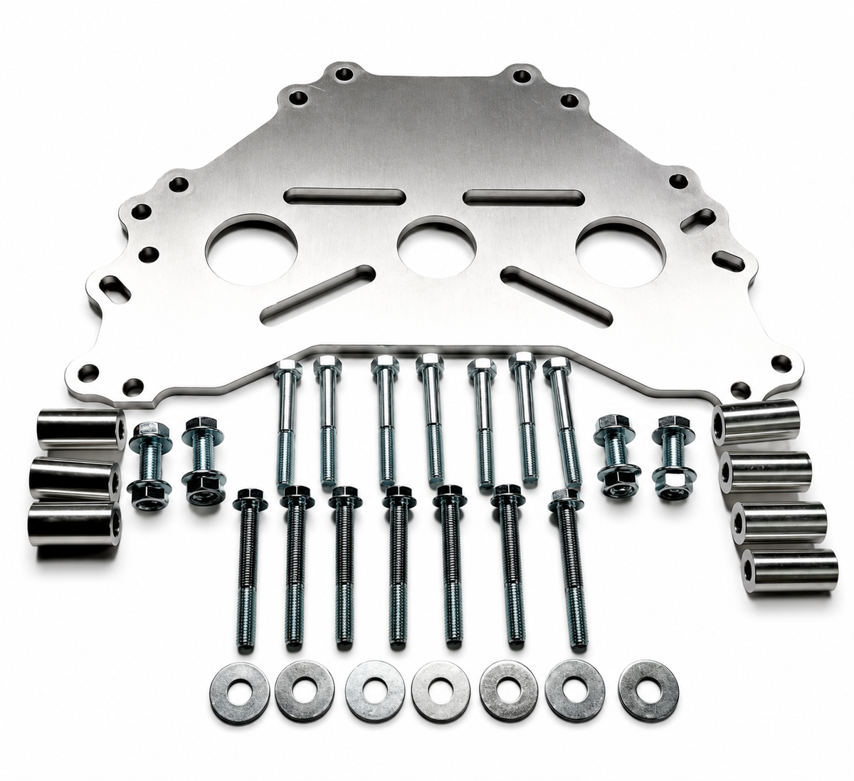 Granatelli Ford Billet Engine Stand Adapter Plate – SBF/BBF/Modular/BOSS/Cleveland/Windsor/385 Series – 540107