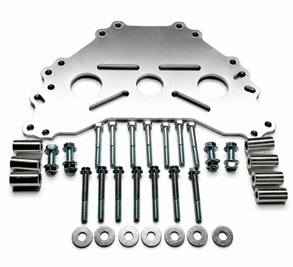 Granatelli Ford Billet Engine Stand Adapter Plate – SBF/BBF/Modular/BOSS/Cleveland/Windsor/385 Series – 540107