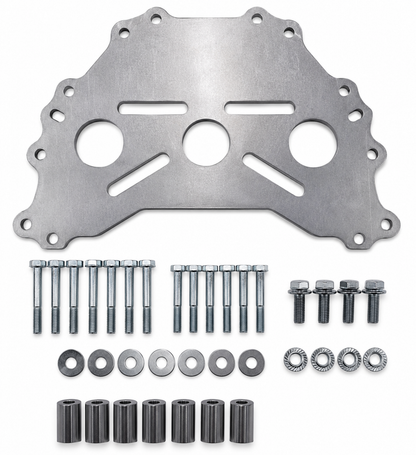 Granatelli Ford Billet Engine Stand Adapter Plate – SBF/BBF/Modular/BOSS/Cleveland/Windsor/385 Series – 540107