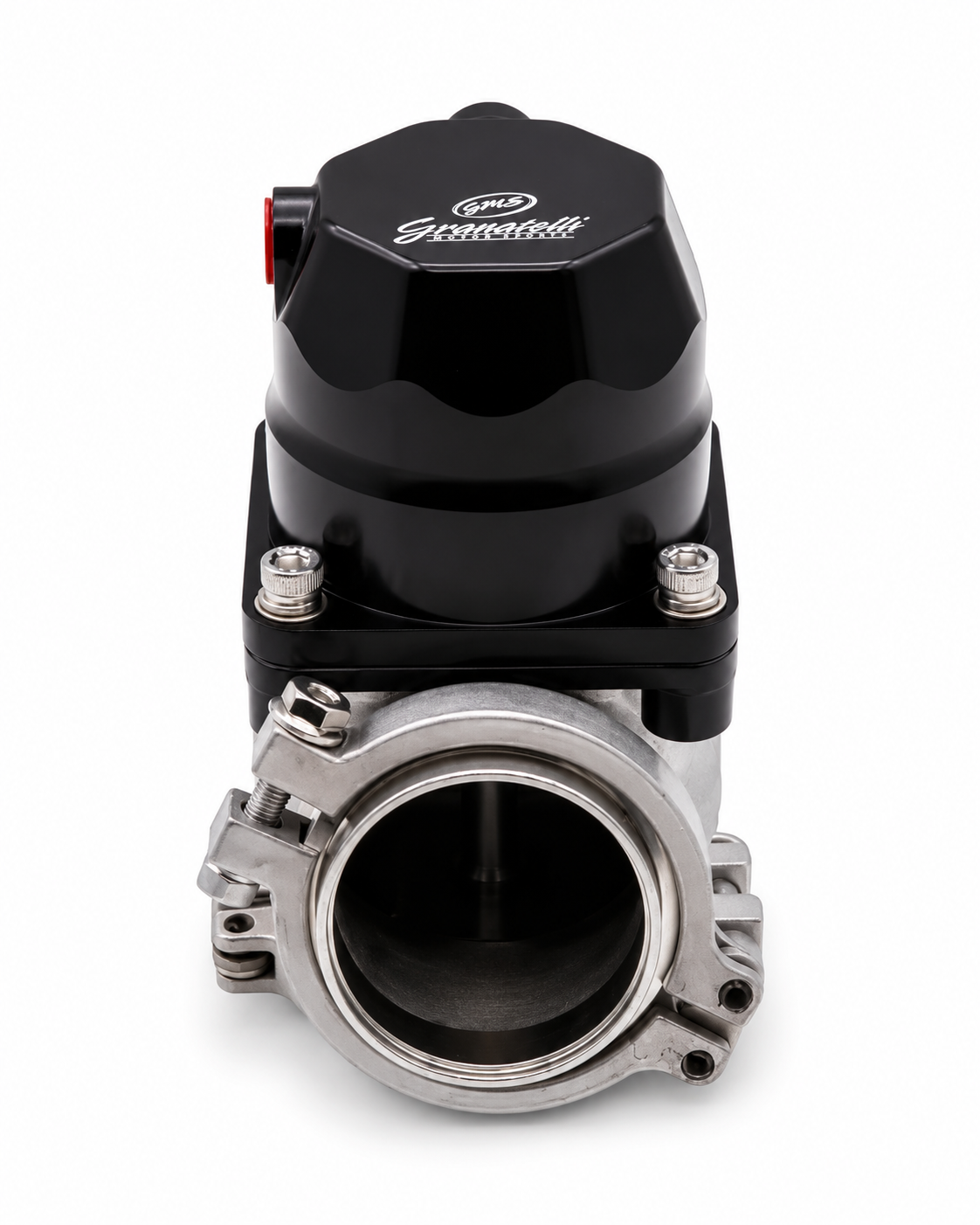Granatelli 60mm Piston-Actuated External Turbo Wastegate with V-Band – 540260