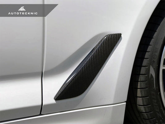 AutoTecknic Dry Carbon Fiber Fender Trim - BMW G30 5-Series