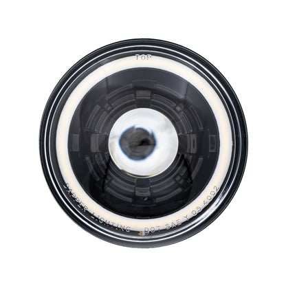 High/Low Beam Black 30W LED 575 with HDR Switchback Halo