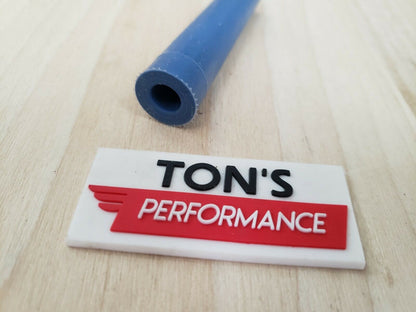 180 Degree Spark Plug Wire Boot Taylor Wire 8mm Blue