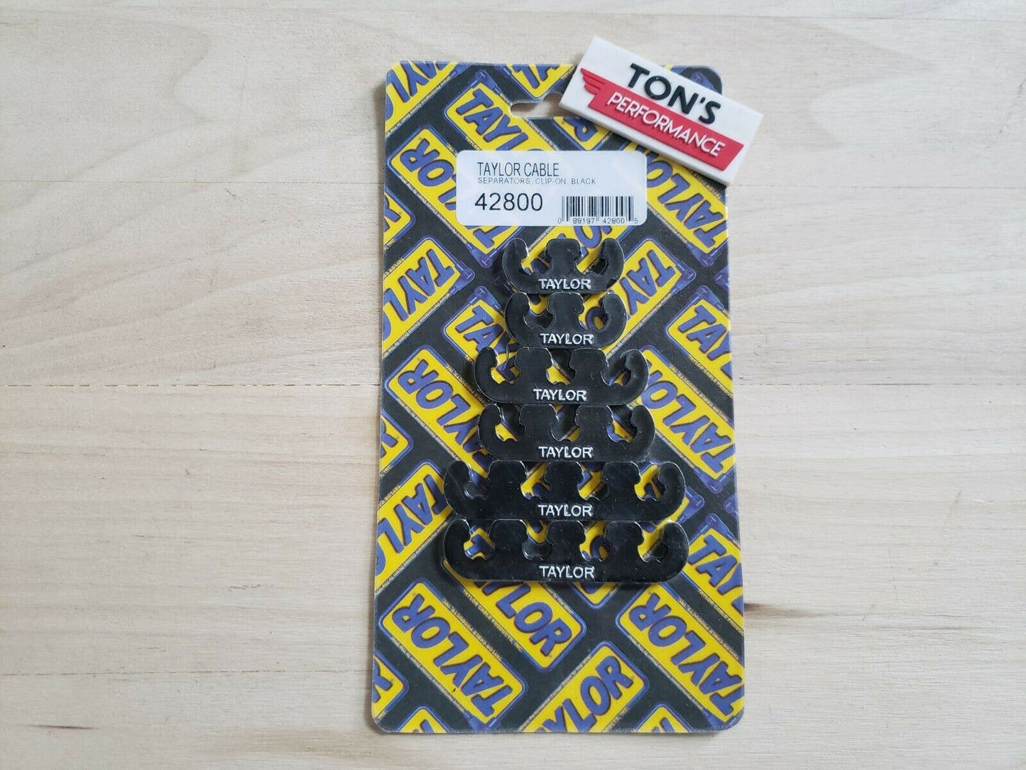 Taylor 42800 Clip-On Wire Separators for 7-8mm Ignition Cable Nylon Kit
