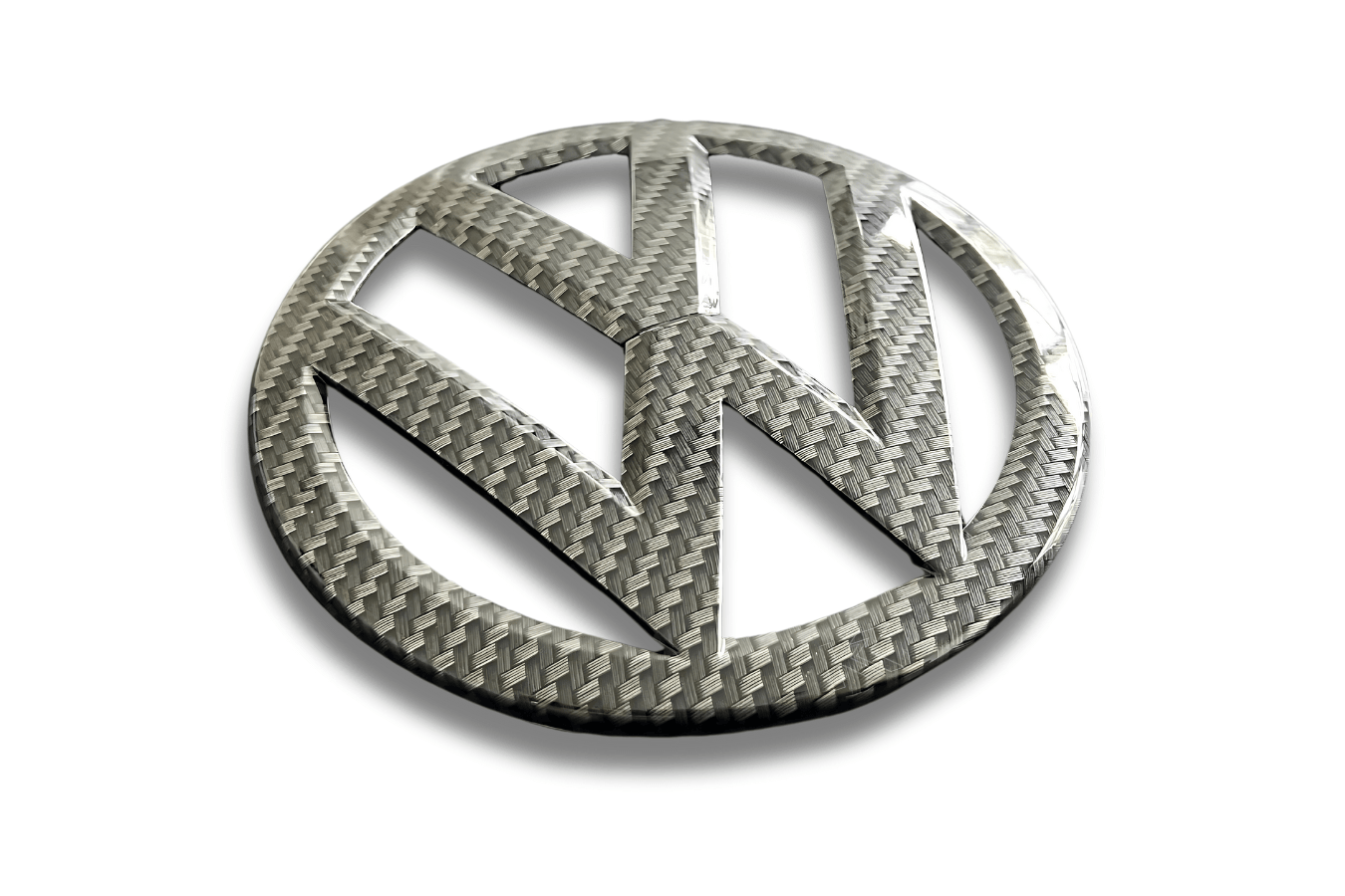 VW Golf 7 - Base, GTI, R - Carbon Fiber Look Emblem Set (2012-2017)