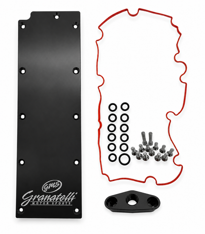 Granatelli GM LS Gen IV CNC-Machined Billet Valley Pan Cover – 595002
