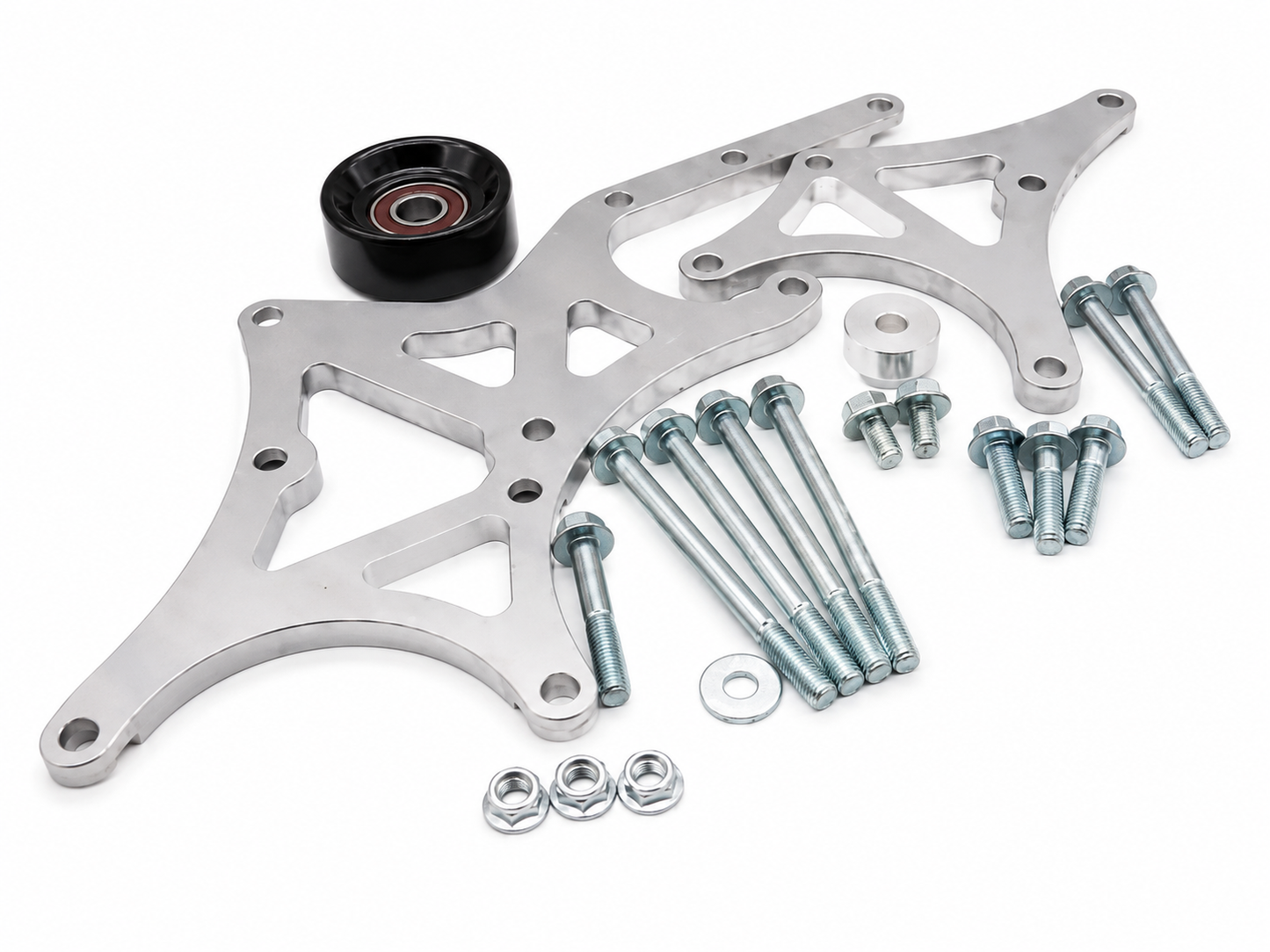 Granatelli Billet Alternator & Power Steering Bracket Kit – 596001