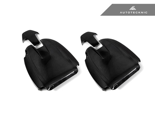 AutoTecknic Dry Carbon Full Seat Back Cover Set - BMW F91/ F92 M8